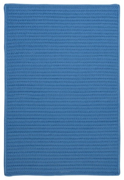 Colonial Mills Stair Tread Simply Home Solid Blue Ice Stair Tread