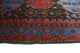 Fine Vintage Distressed Kora Charcoal/Rust Runner, 4'7x13'0