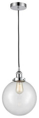 Innovations 616-1PH-PC-G202-10 1-Light Mini Pendant, Polished Chrome