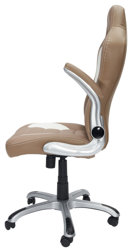 Techni Mobili Sport Race Executive Chair, Camel