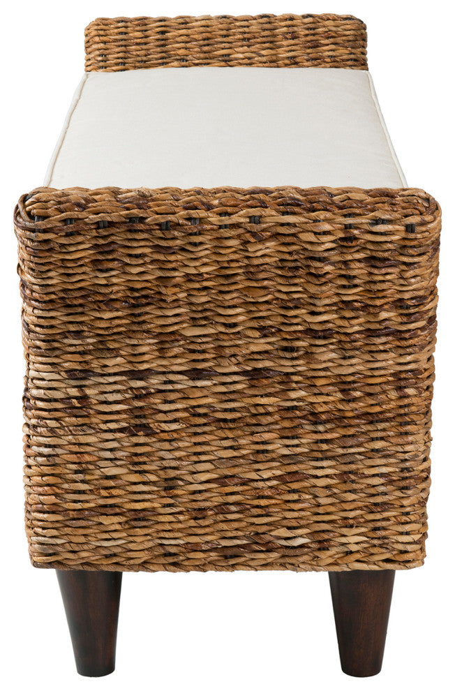 East at Main Cline Brown Abaca Bench