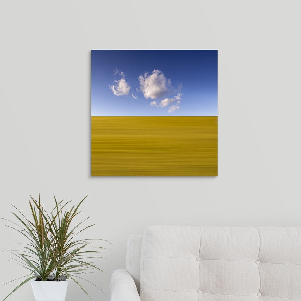 "Sky And Land" Wrapped Canvas Art Print, 20"x20"x1.5"