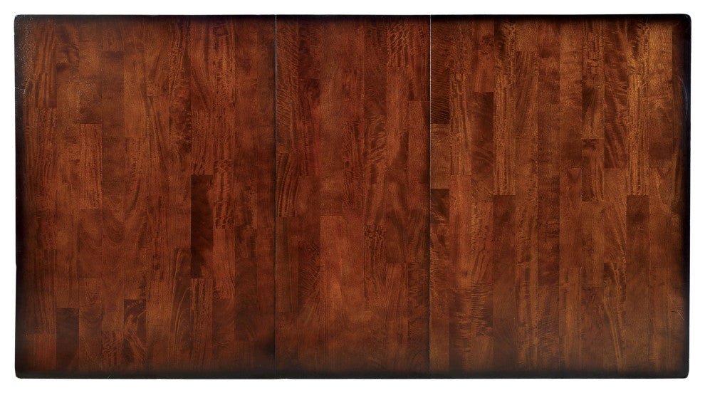 Furniture of America Arlen Wood Extendable Dining Table in Dark Cherry
