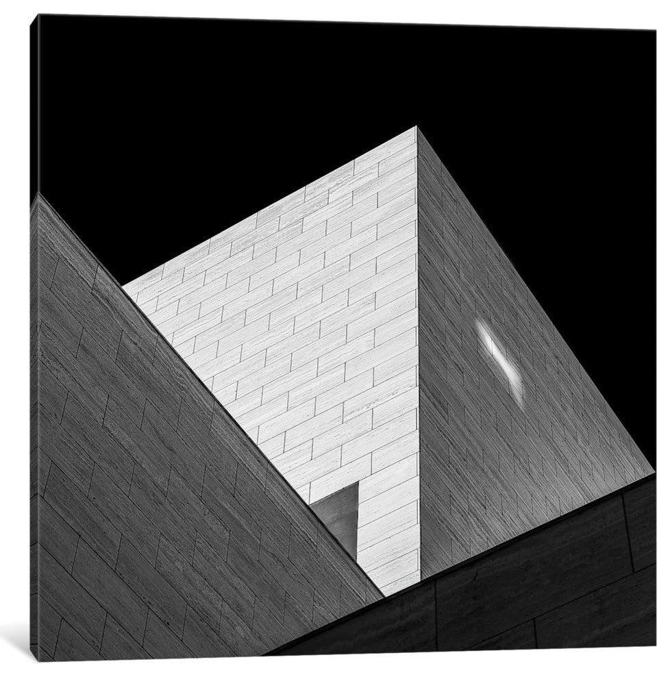 "Triangles" by Hilde Ghesquiere Canvas Print, 37"x37"