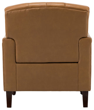 Bertram Genuine Leather Armchair Set of 2, Camel