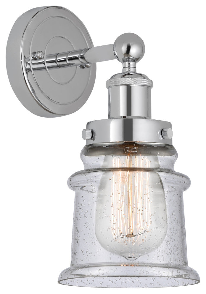 Innovations 616-1W-PC-G184S Canton 1 Light Sconce, Polished Chrome