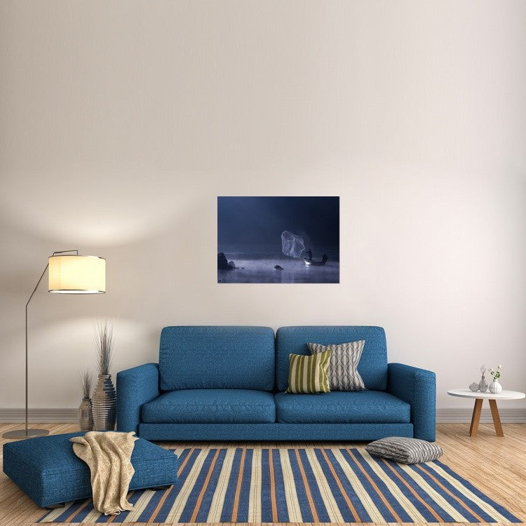 "Capture The Light" Stretched Canvas Giclee by Nunu Rizani, 40x28"