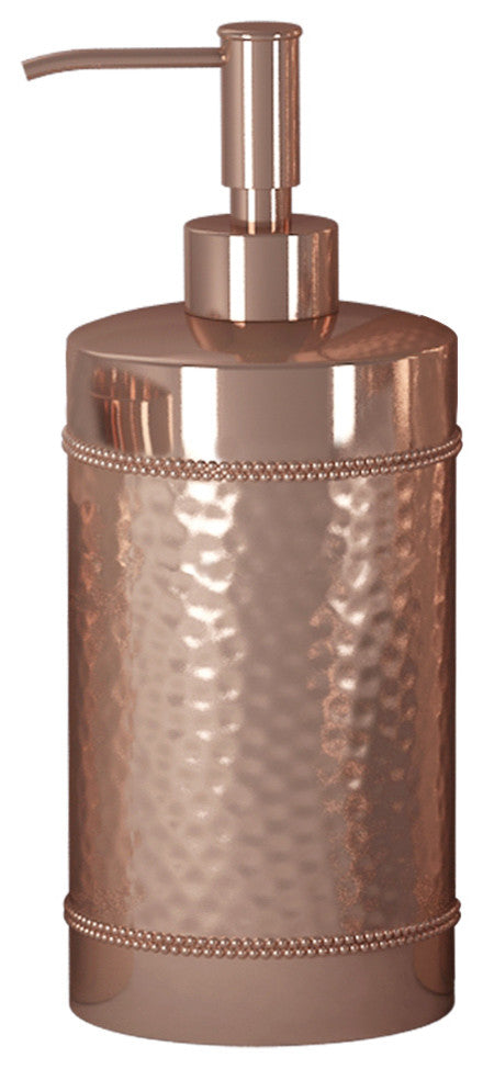 nu steel Hudson Hammered Copper Soap/Lotion Pump