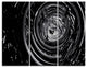 "Fractal 3-D Black Whirlwind" Art Canvas Print, 3 Panels, 36"x28"