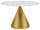 Tupelo 47" Round Terrazzo Dining Table