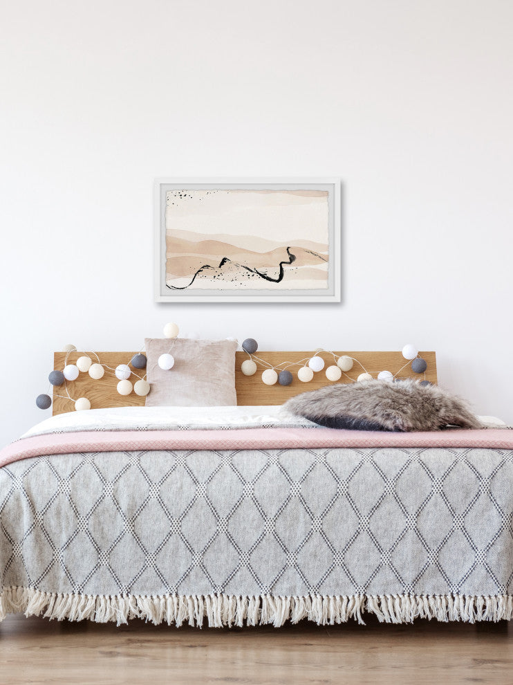 "Road Not Taken" Framed Painting Print, 45x30