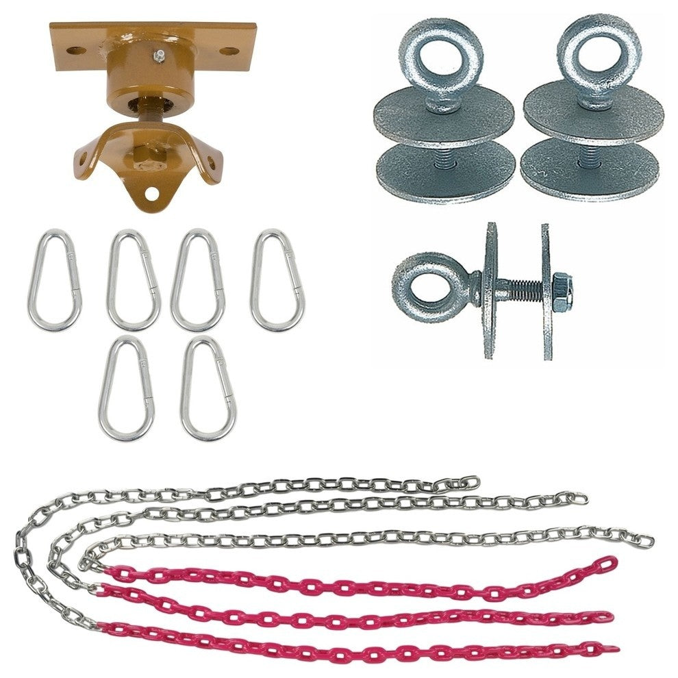 Swing Set Stuff Inc. Heavy Duty Tire Swivel Kit Pink