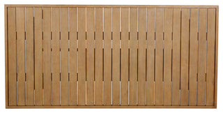 Cypress Outdoor Patio Dining Table, Blonde Eucalyptus Wood