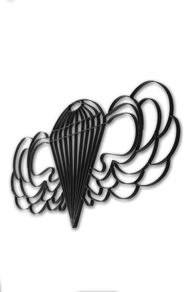 Metal Airborne Symbol Wall Decor and Sculpture