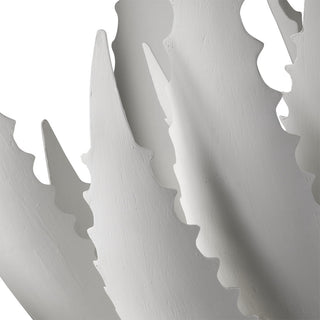 Agave White Console Table