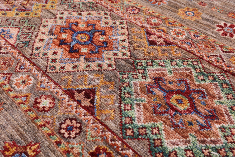 2' 10" X 4' 4" Khorjin Super Kazak Hand-Knotted Wool Rug Q9861