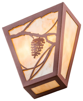 7 Wide Whispering Pines Wall Sconce