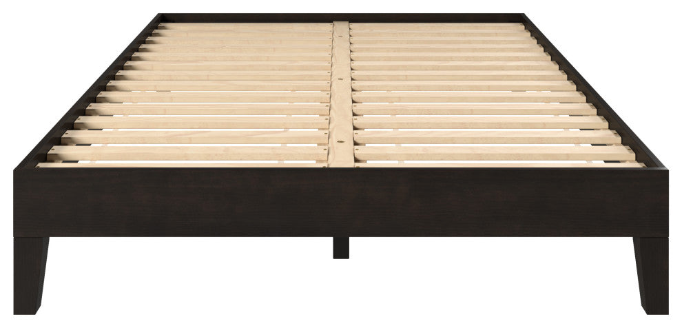 Nix Full Platform Bed, Black