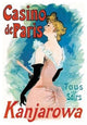 Kanjarowa: Casino De Paris - Gallery Wrapped Canvas Art 28" x 42"