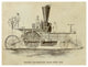 "Saladee's Self-Propelling Rotary Steam Plow" Paper Print by Inventions, 42"x32"