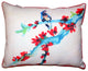 Red Buds & Bird Large Indoor/Outdoor Pillow 16x20