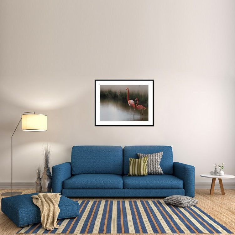 "Untitled" Framed Digital Print by Anna Cseresnjes, 44x35"