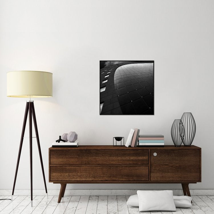 "Transparency" Framed Canvas Giclee by Gilbert Claes, 31x31"