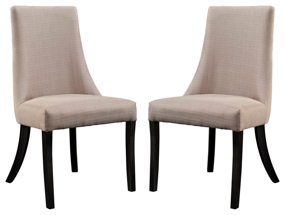 Beige Reverie Dining Side Chair Set of 2
