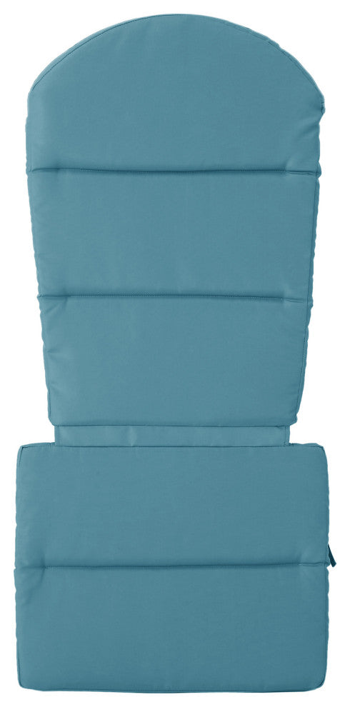 Malibu Outdoor Water-Resistant Adirondack Chair Cushions, Set of 4, Dark Teal