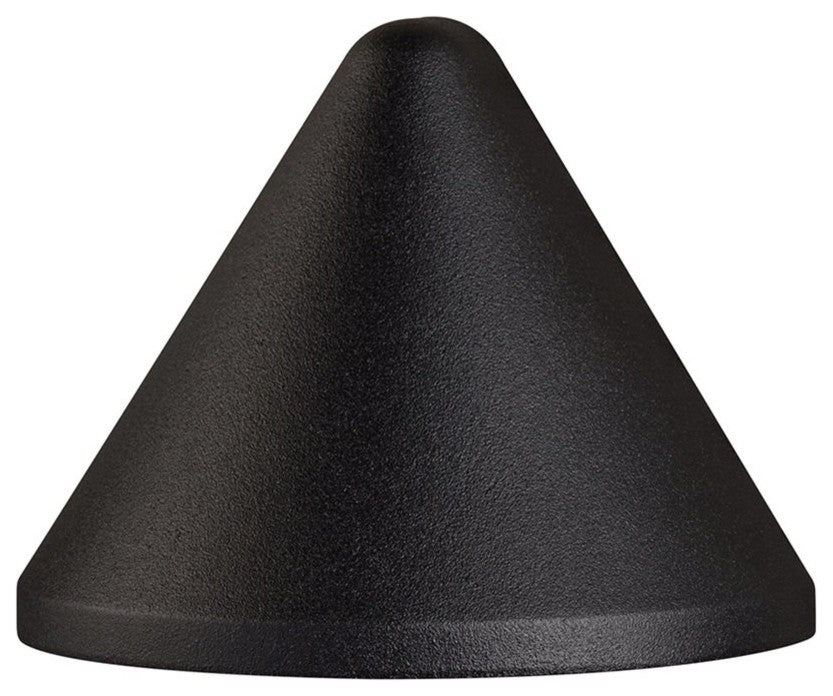 Kichler 16110BKT30 LED Deck Light, Textured Black Finish