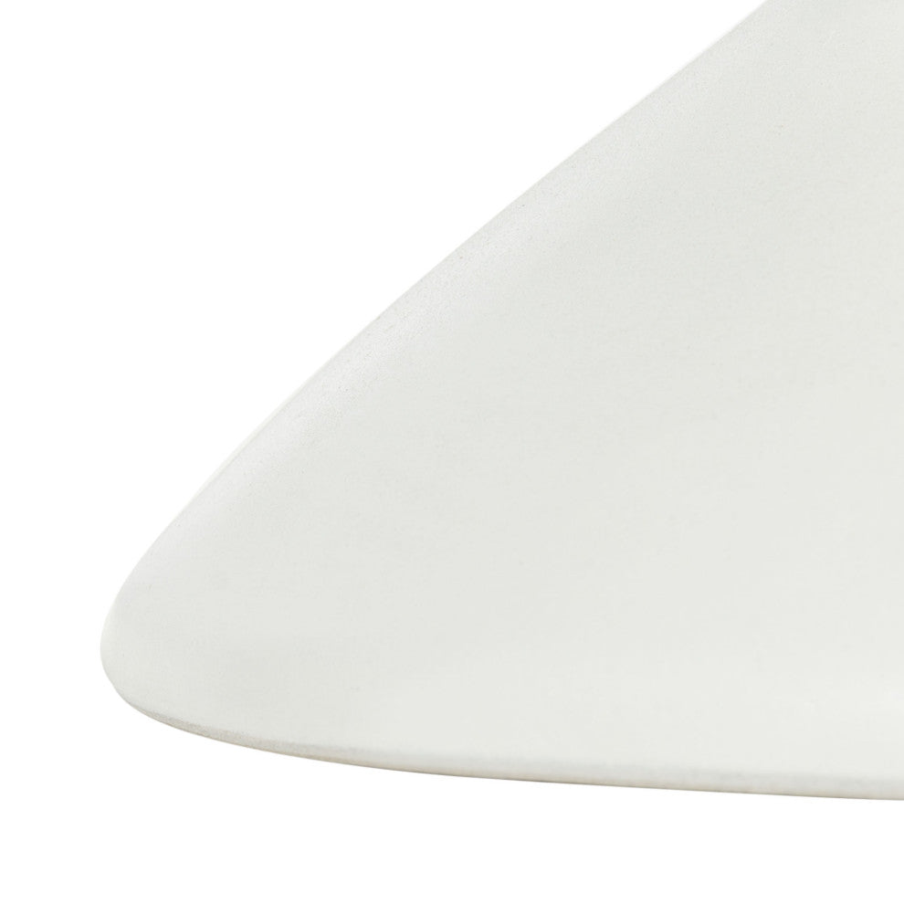 Safavieh Indoor-Outdoor Jiraiya Concrete Accent Stool, Ivory