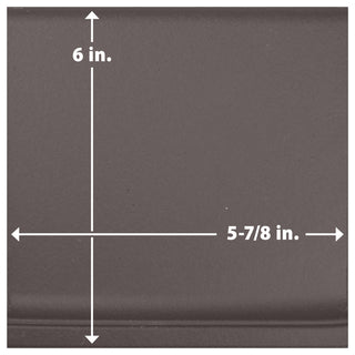 Quarry Cove Base Black II Ceramic Floor and Wall Trim