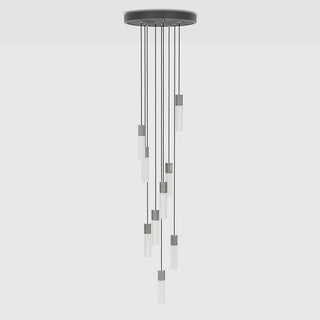 Basalt Nine Pendant in Stainless Steel - US