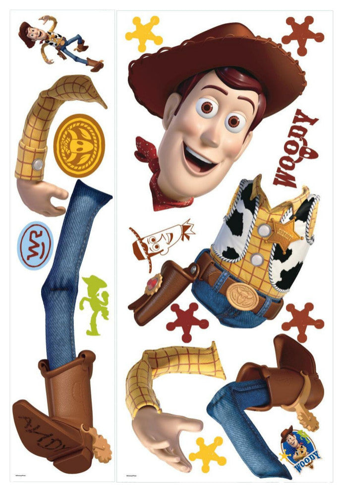 Disney And Pixar Toy Story 4 Woody Giant Wall Decal