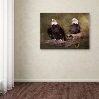 Jai Johnson 'Mates Bald Eagle Pair' Canvas Art, 24 x 18