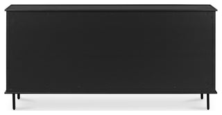 Reagan 6 Drawer Dresser Black