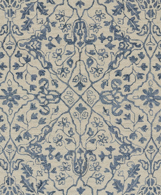 Momeni Leiden Hand Tufted Wool Ivory Area Rug 5' X 8'