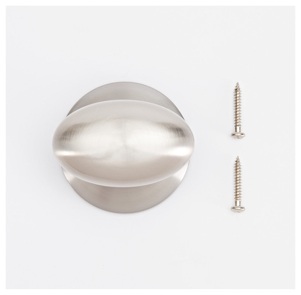 Contemporary Series Arapaho Dummy Knob, Satin Nickel