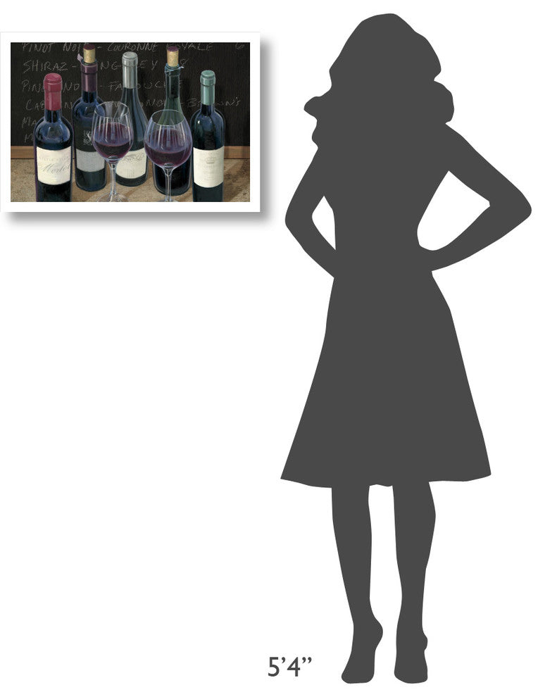 "Wine Spirit I" Digital Paper Print by James Wiens, 26"x18"