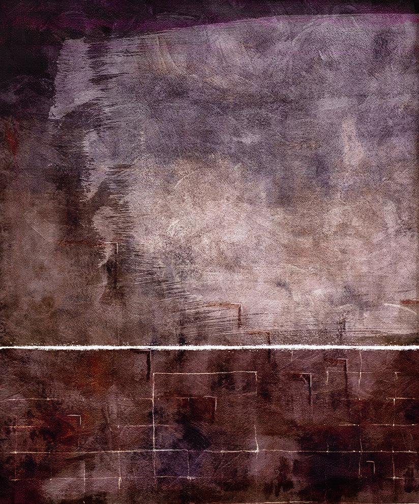 "Purple Grunge Two" Paper, 20"x24"