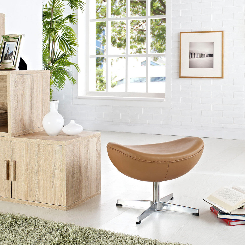 Glove Leather Ottoman EEI-264-TER