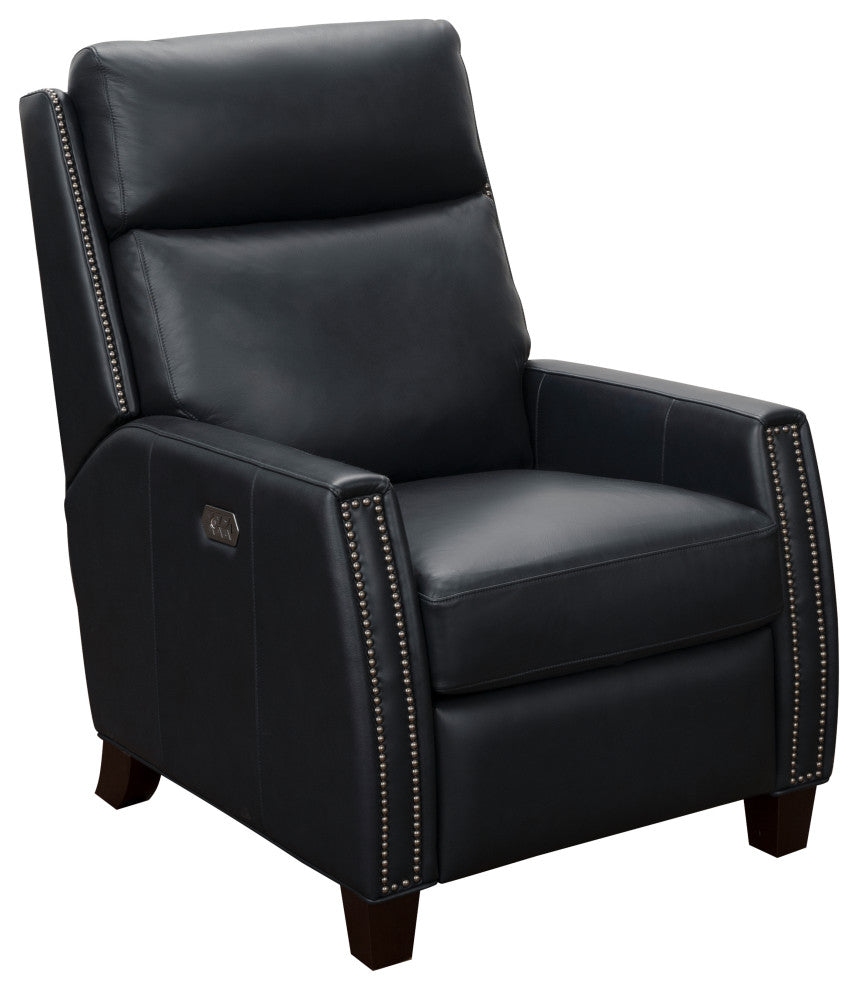 Anaheim Big and Tall Power Recliner w/Power Head Rest and Lumbar, Shoreham Blue