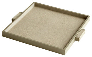 Brooklyn Tray, Shagreen, Medium
