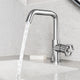 VIGO Ruxton 9" H Single Handle Single Hole Bathroom Faucet, Chrome, Without Extras