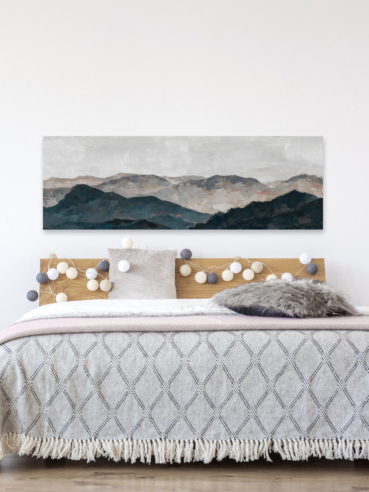 "Conquer the Appalachians" Painting Print on Wrapped Canvas, 45x15