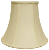 16" Ivory Premium Bell Monay Shantung Lampshade