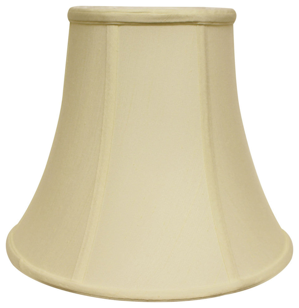 16" Ivory Premium Bell Monay Shantung Lampshade