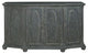 Classic Sideboard, Multiple Cabinets With Inner Stemware, Distressed Charcoal
