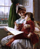 Alfred Raudnitz Storytime, Gallery Wrapped Canvas Print, 20"x25"