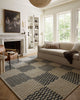 Chris Loves Julia x Loloi Bradley Beige / Midnight 2''-6" x 9''-9" Runner Rug